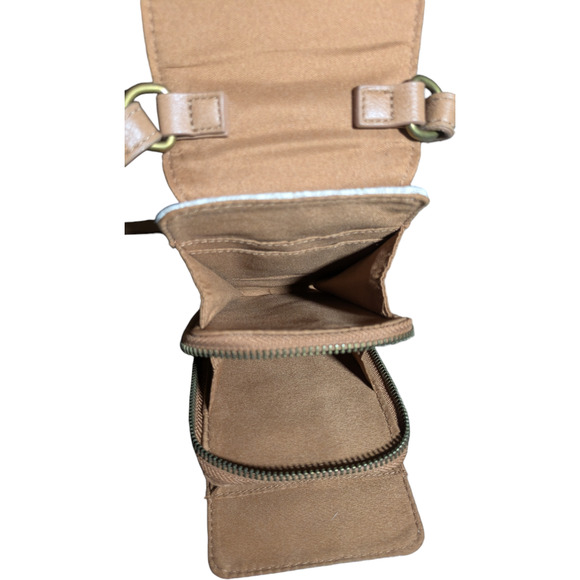 Maurices - Crossbody - Purse/Wallet - Tan/Brown - Adjustable Strap- Lots of Room - Picture 7 of 11